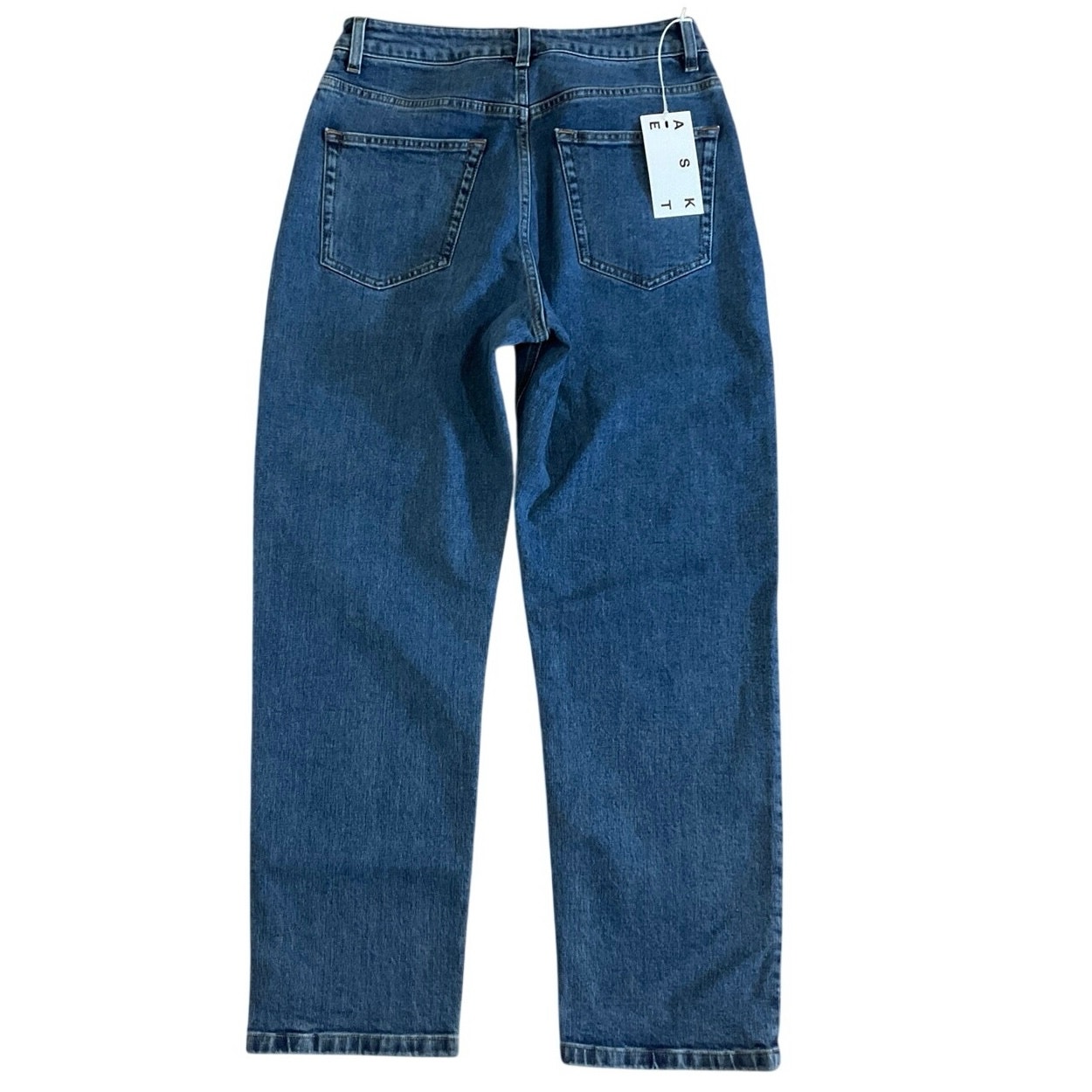 Nwt Asket The Standard Jeans Curvier 29/30 Stone Wash Organic Cotton Italy — image 3 of 8
